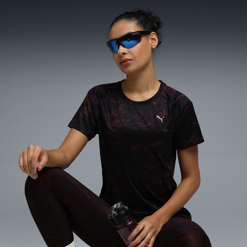 Women's PUMA RUNNING FOUNDATIONS Printed Tee
