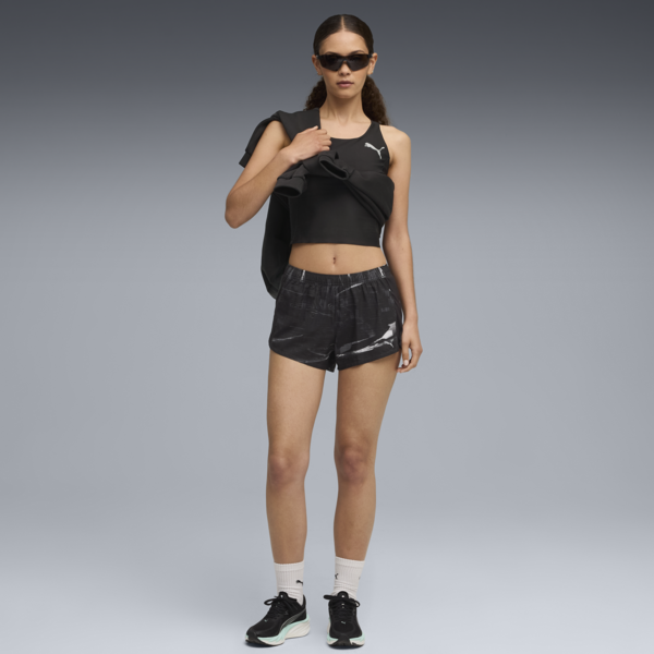 Shorts RUN VELOCITY para mujer, PUMA Black, large-ARG