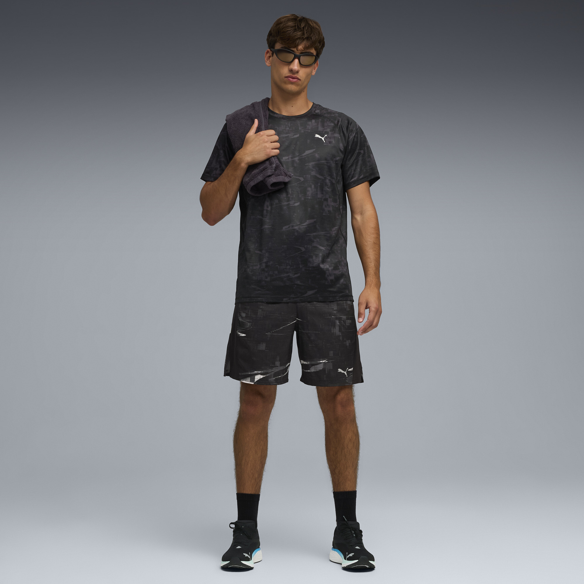 PUMA RUN VELOCITY T-shirt voor Heren, Zwart, Maat S thumbnail 6