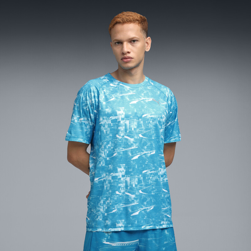 Men's PUMA Run Velocity All Over Print Tee