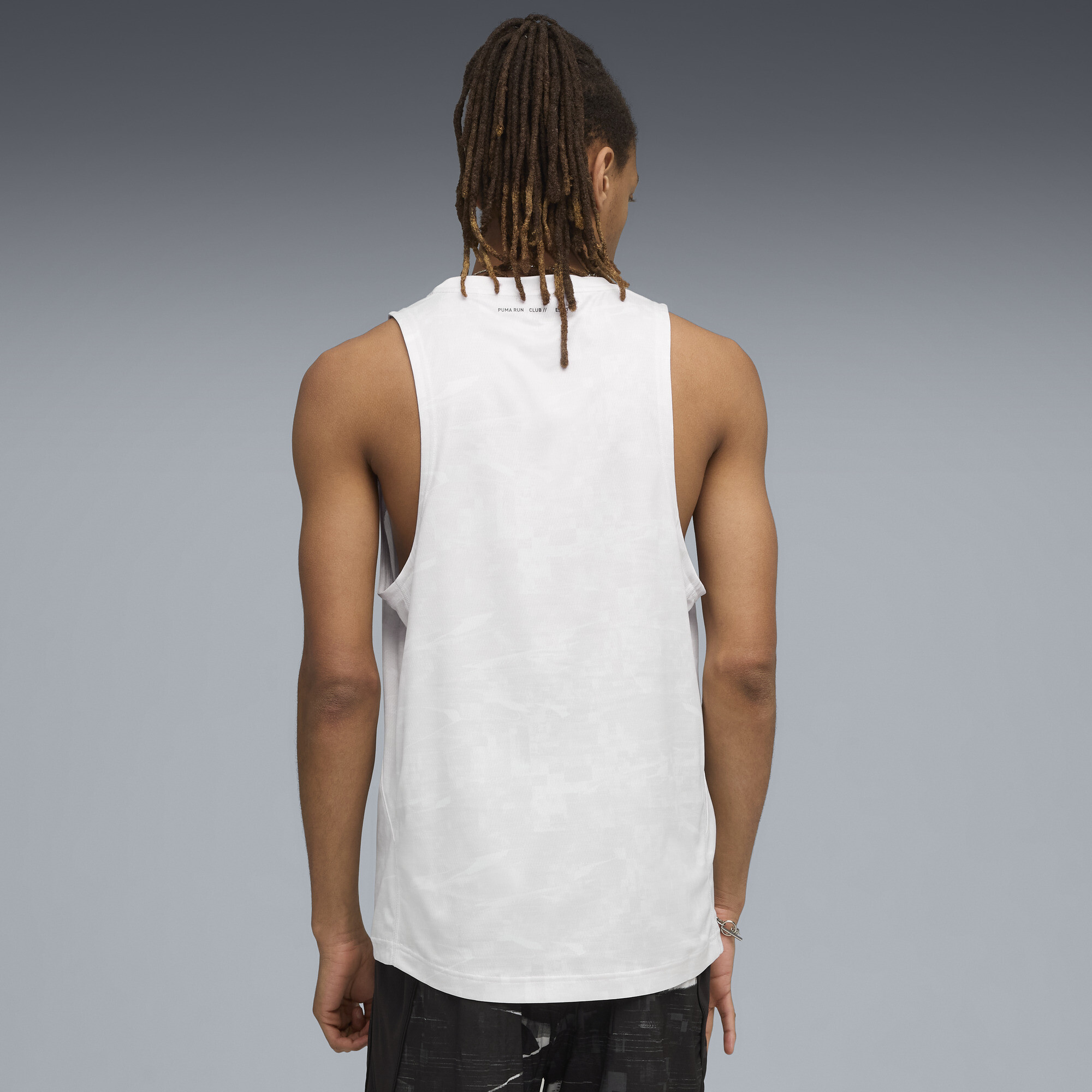 PUMA RUN CLUB Graphic tanktop voor Heren, Wit, Maat XXL thumbnail 3