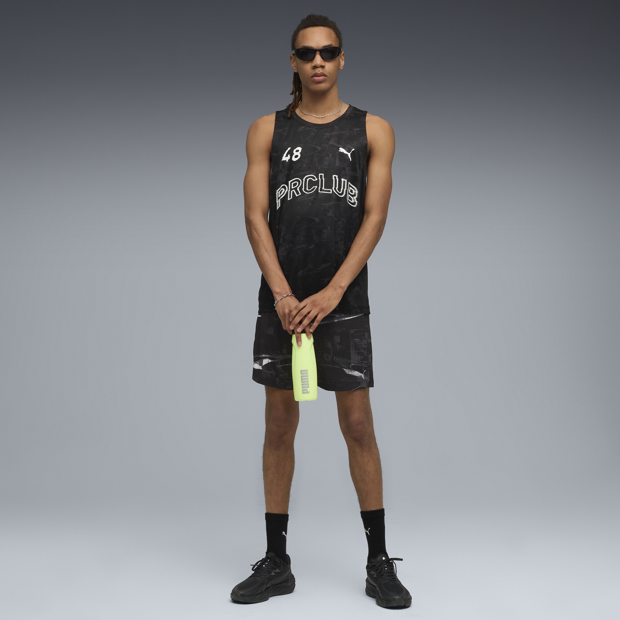 PUMA RUN VELOCITY short voor Heren, Zwart, Maat 3XL thumbnail 2