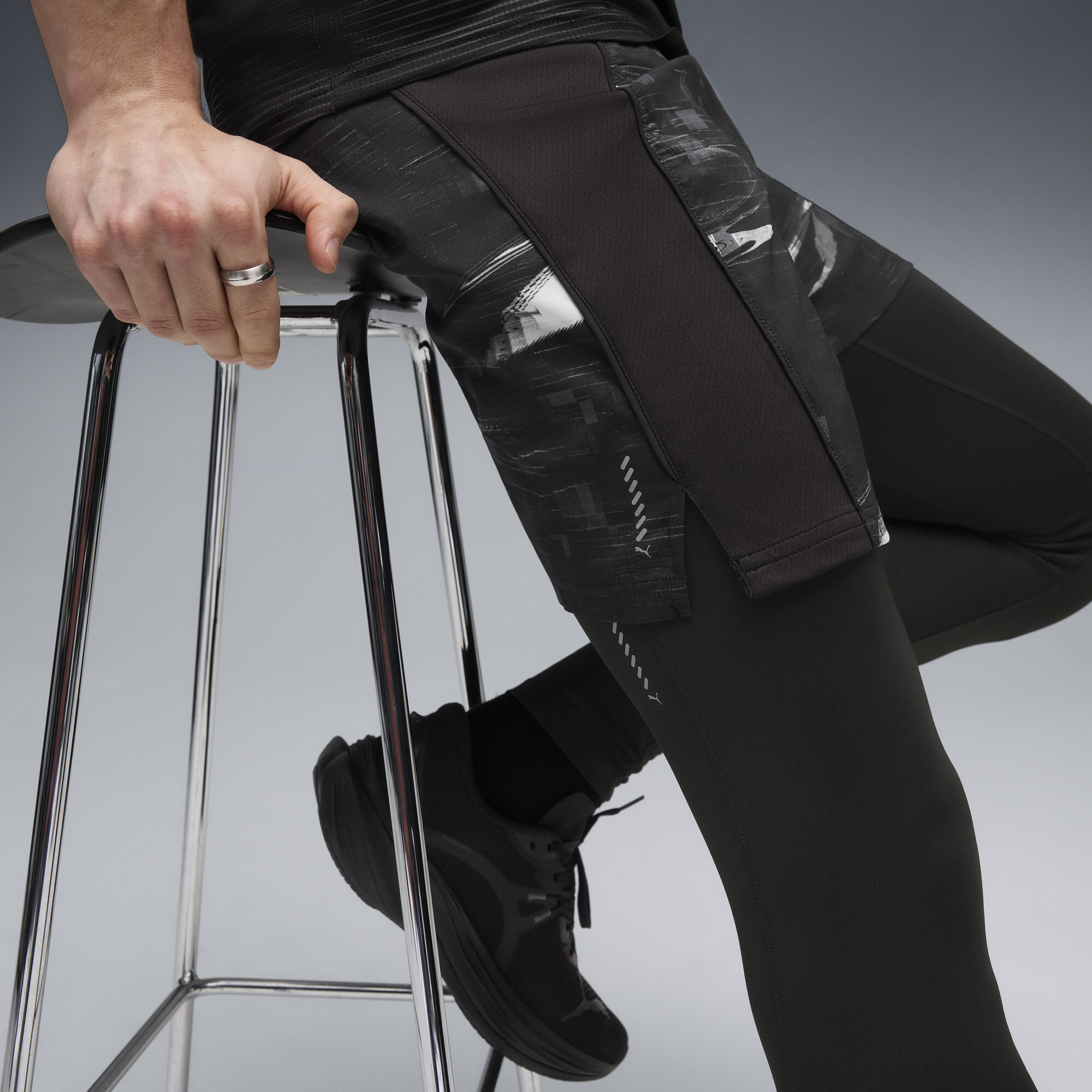 PUMA RUN VELOCITY short voor Heren, Zwart, Maat XXL thumbnail 5