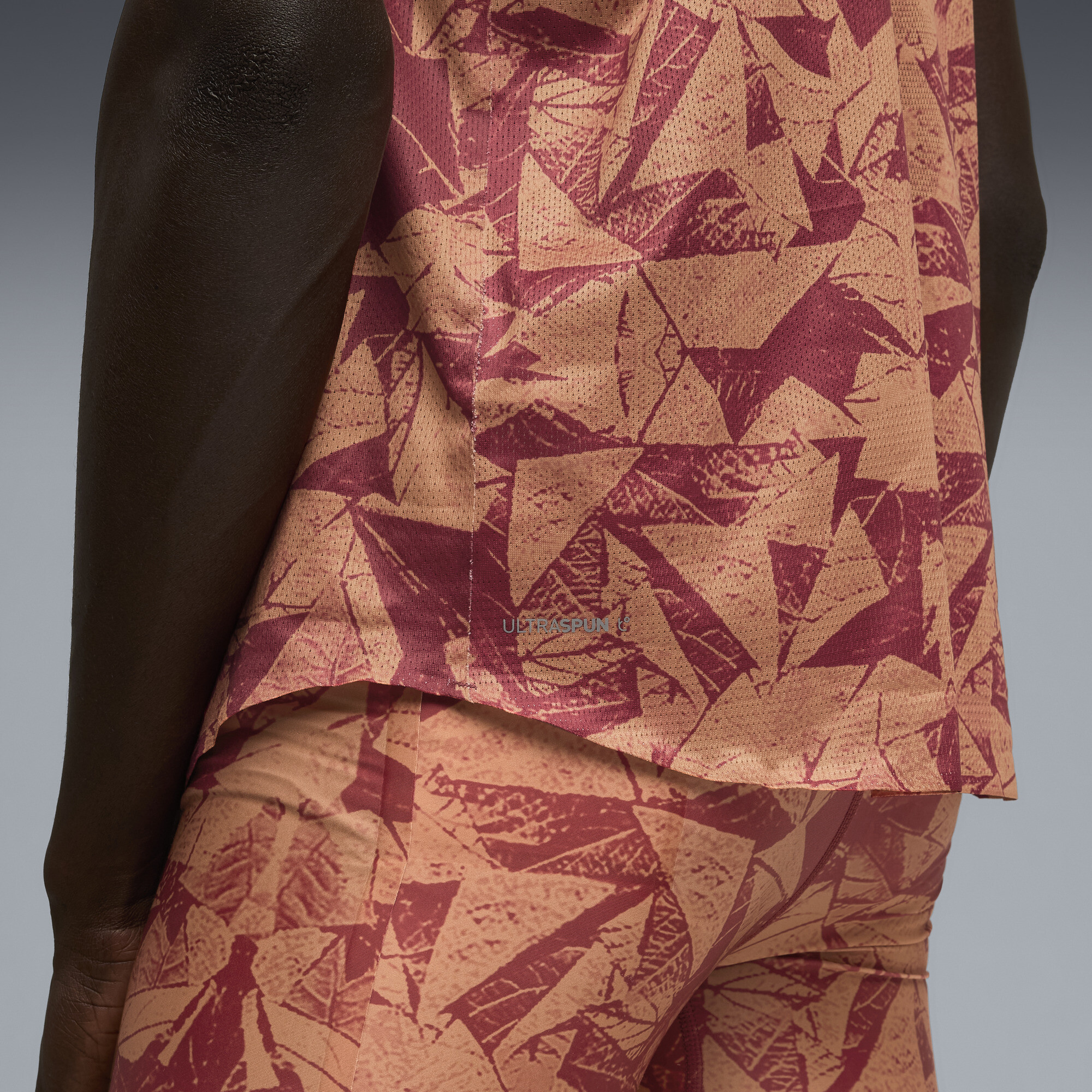 PUMA x SAYSKY singlet voor Heren, Rood, Maat S thumbnail 5