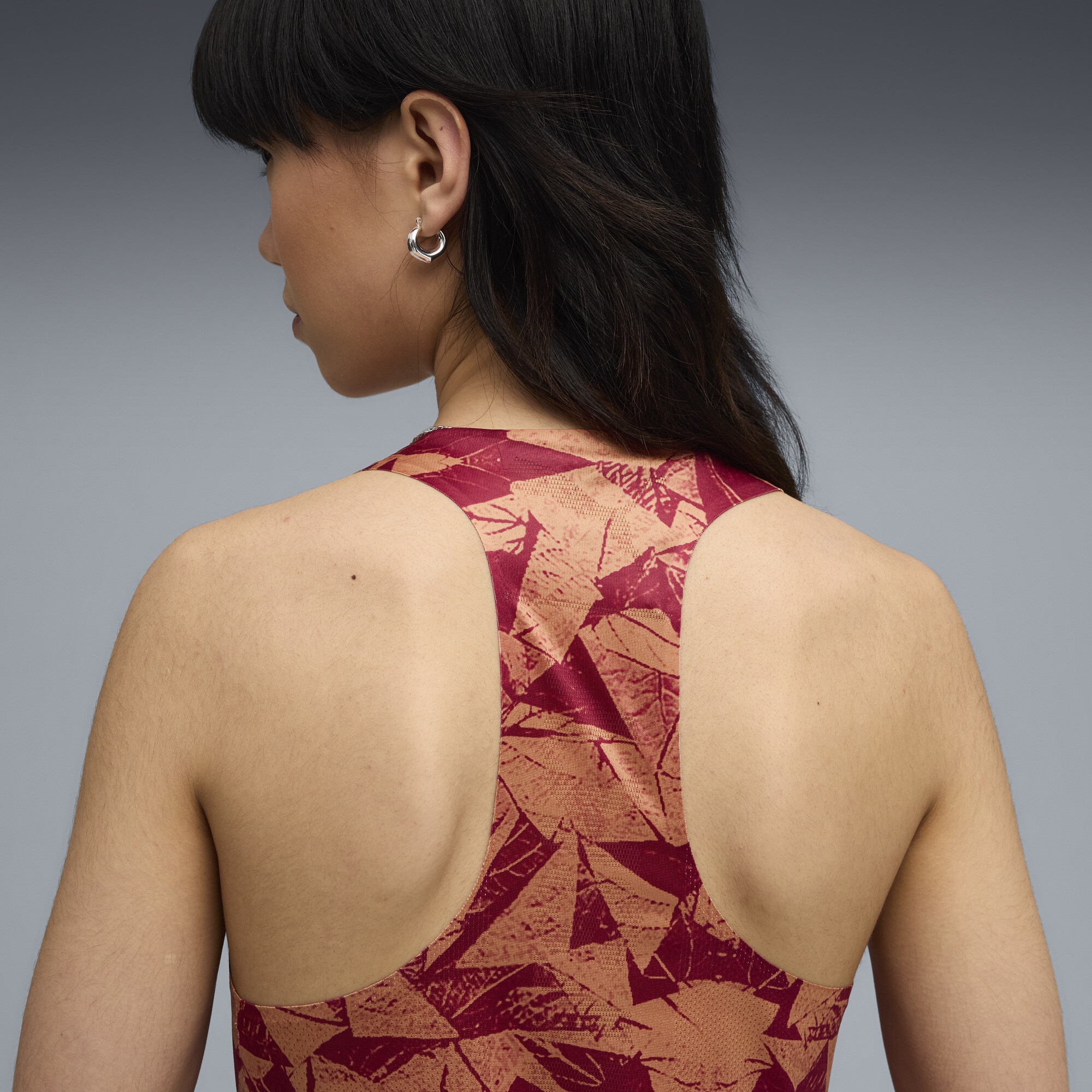 PUMA x SAYSKY singlet voor Dames, Rood, Maat XXS thumbnail 5