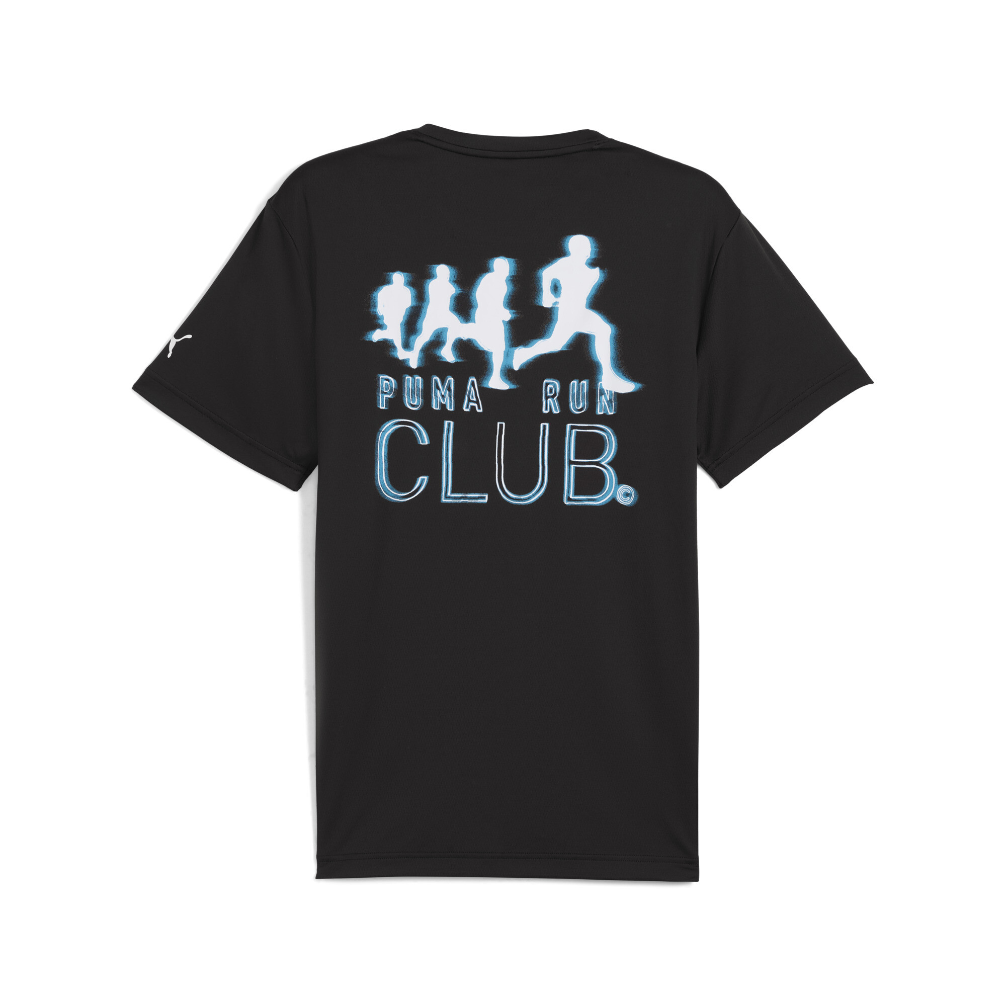 PUMA RUN CLUB Graphic T-shirt voor Heren, Zwart, Maat L thumbnail 2