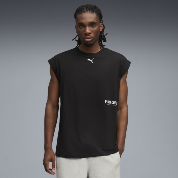 Cut-off Training Tank Men, PUMA Black, large-ZAF