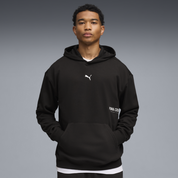 Buzo con capucha Graphics para hombre, PUMA Black, large-ARG