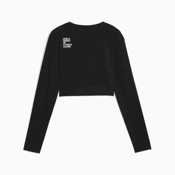 Playera corta PUMA x HYROX SHAPELUXE para mujer, PUMA Black, large-MEX