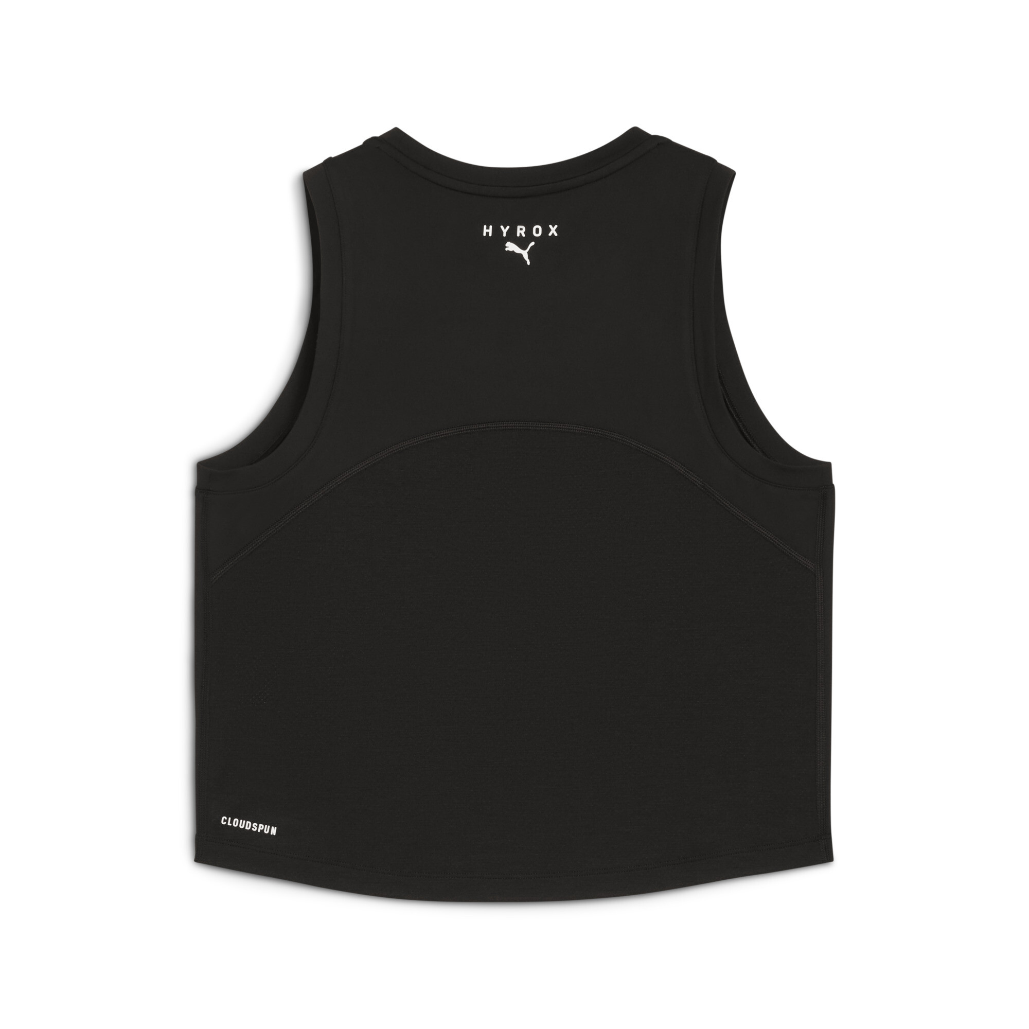PUMA x HYROX CLOUDSPUN ThermoAdapt korte tanktop voor Dames, Zwart, Maat XL thumbnail 2