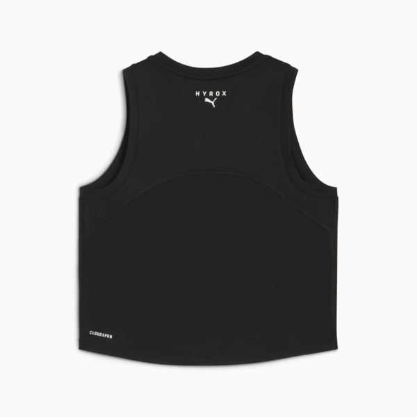 PUMA x HYROX CLOUDSPUN ThermoAdapt Crop Tank Women, PUMA Black, large-ZAF