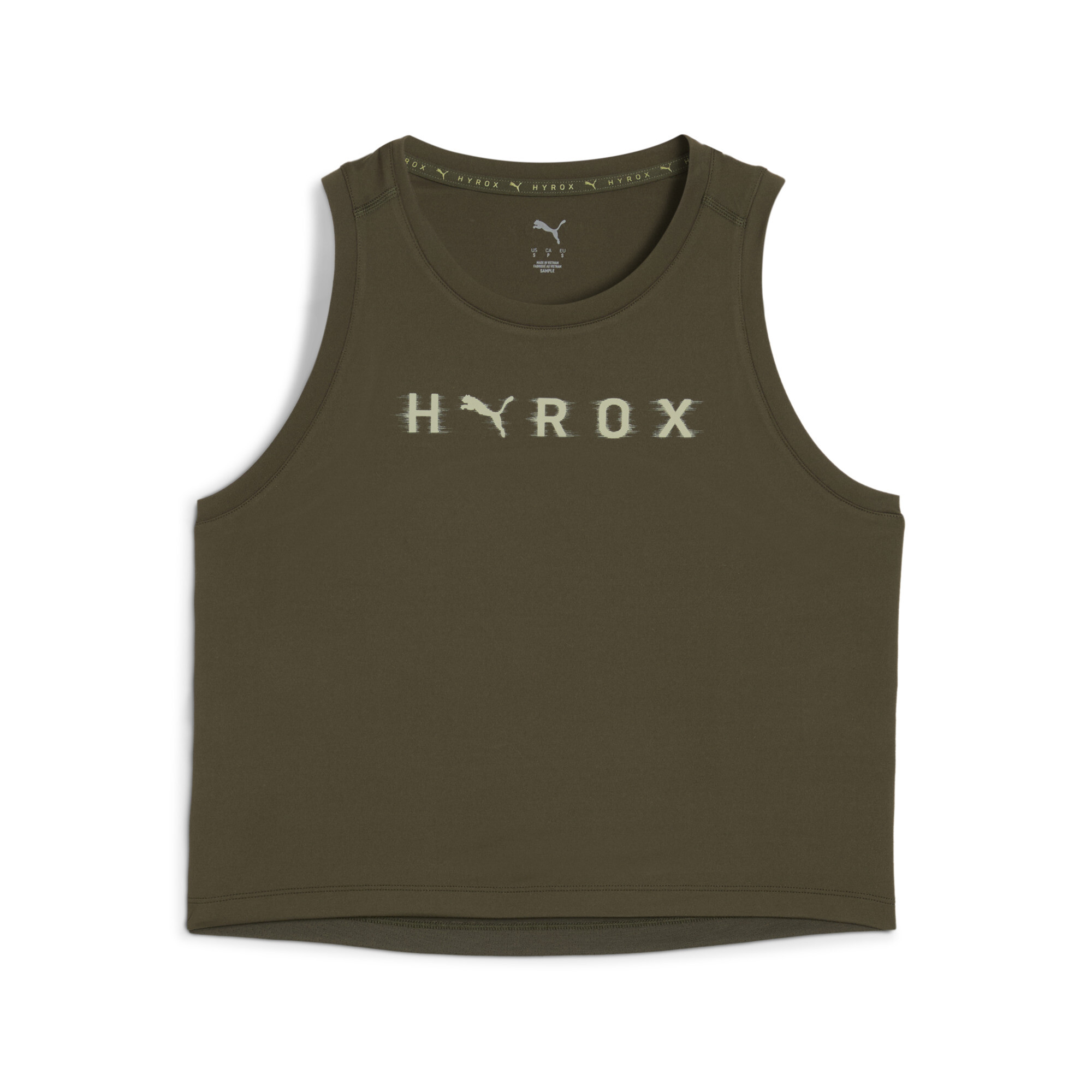 PUMA x HYROX CLOUDSPUN ThermoAdapt korte tanktop voor Dames, Maat XL thumbnail 3