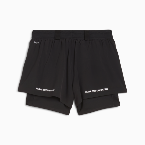 Shorts “2 en 1” PUMA x HYROX para mujer, PUMA Black, large-MEX
