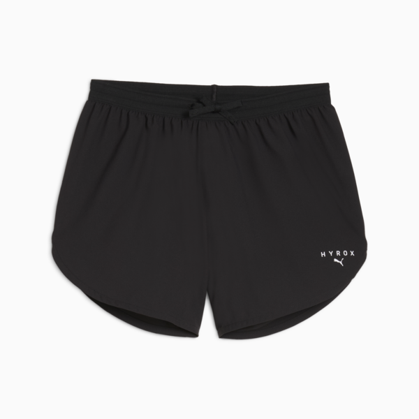 PUMA x HYROX ULTRAWEAVE 4" Shorts Women, PUMA Black, large-MEX