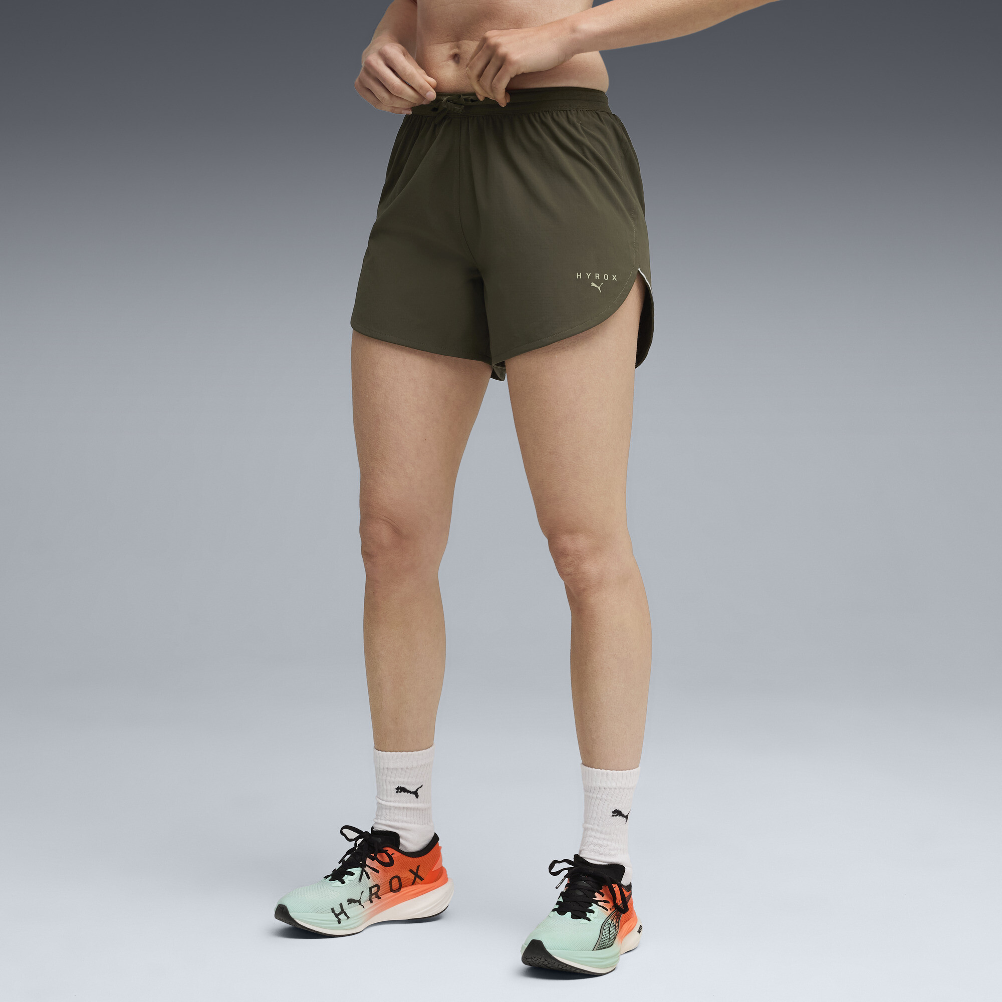 PUMA x HYROX ULTRAWEAVE short voor Dames, Maat L thumbnail 4