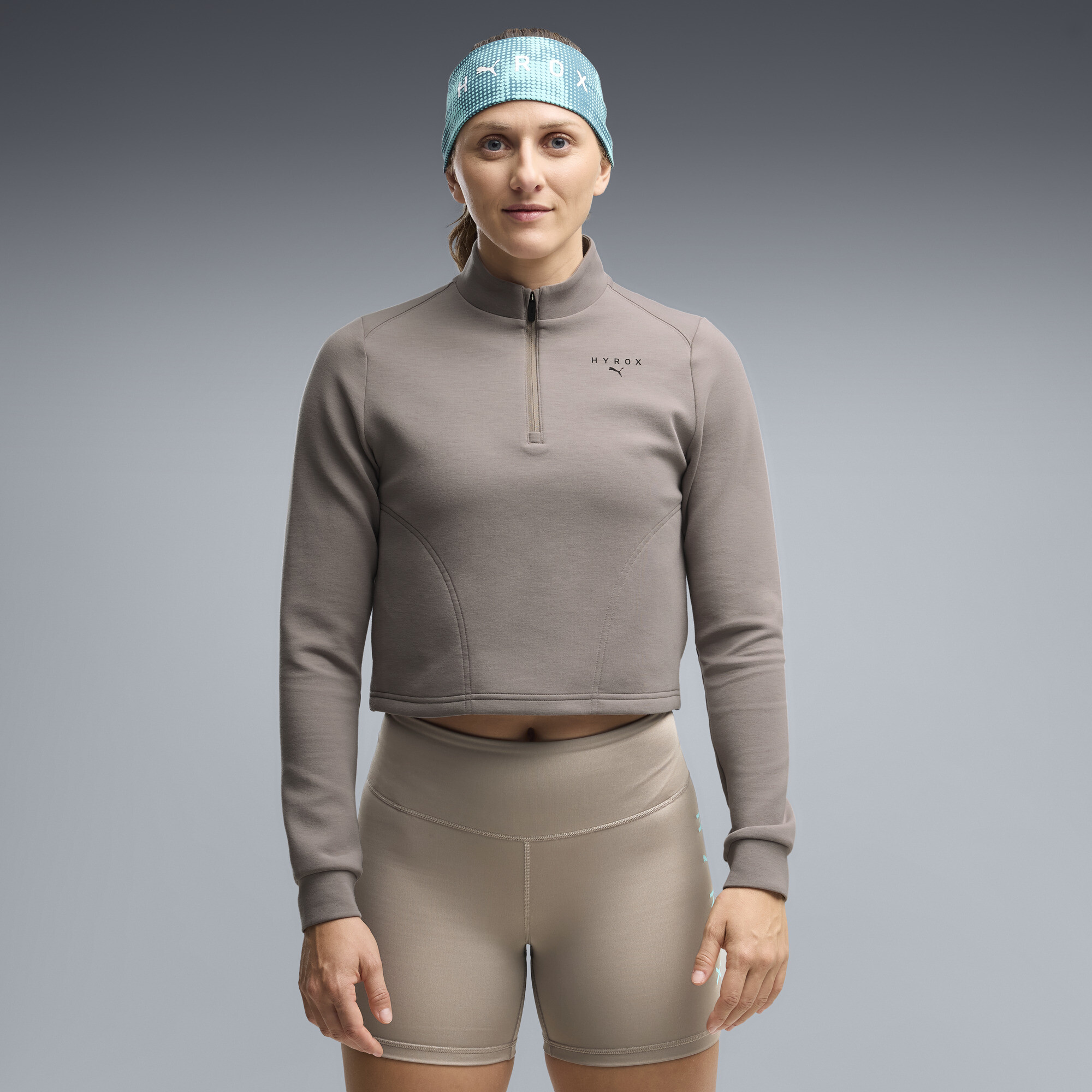 Polerón con cierre PUMA x HYROX CLOUDSPUN para mujer