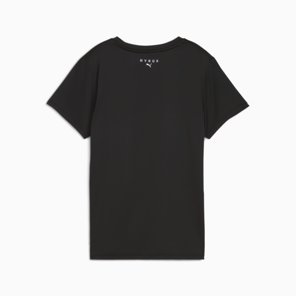 PUMA x HYROX Graphic Tee Women, PUMA Black, large-ZAF