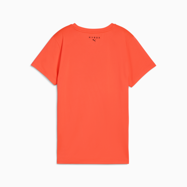 PUMA x HYROX Graphic Tee Women, Glowing Red, large-ZAF