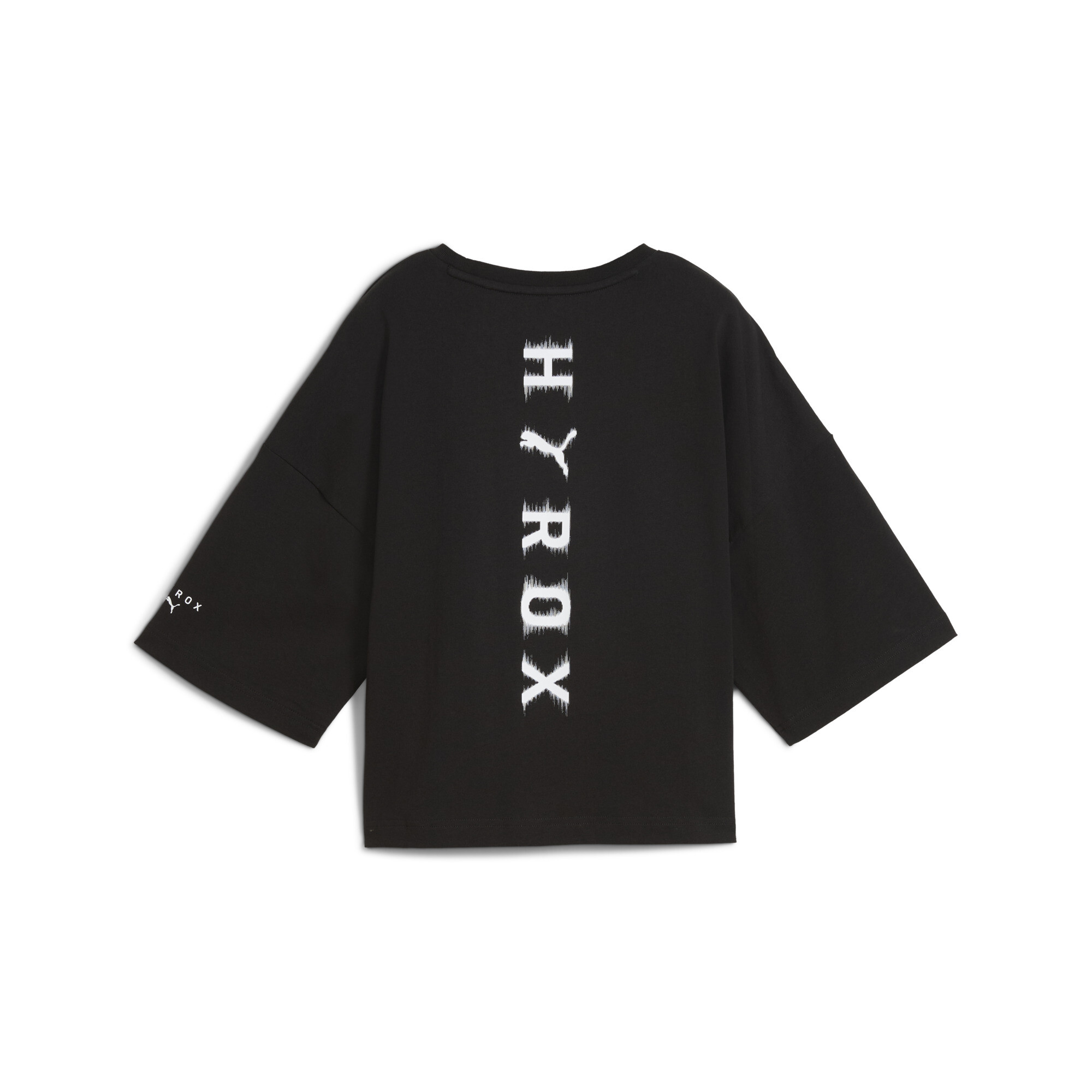 PUMA x HYROX kort Lifestyle-T-shirt voor Dames, Zwart, Maat M thumbnail 2