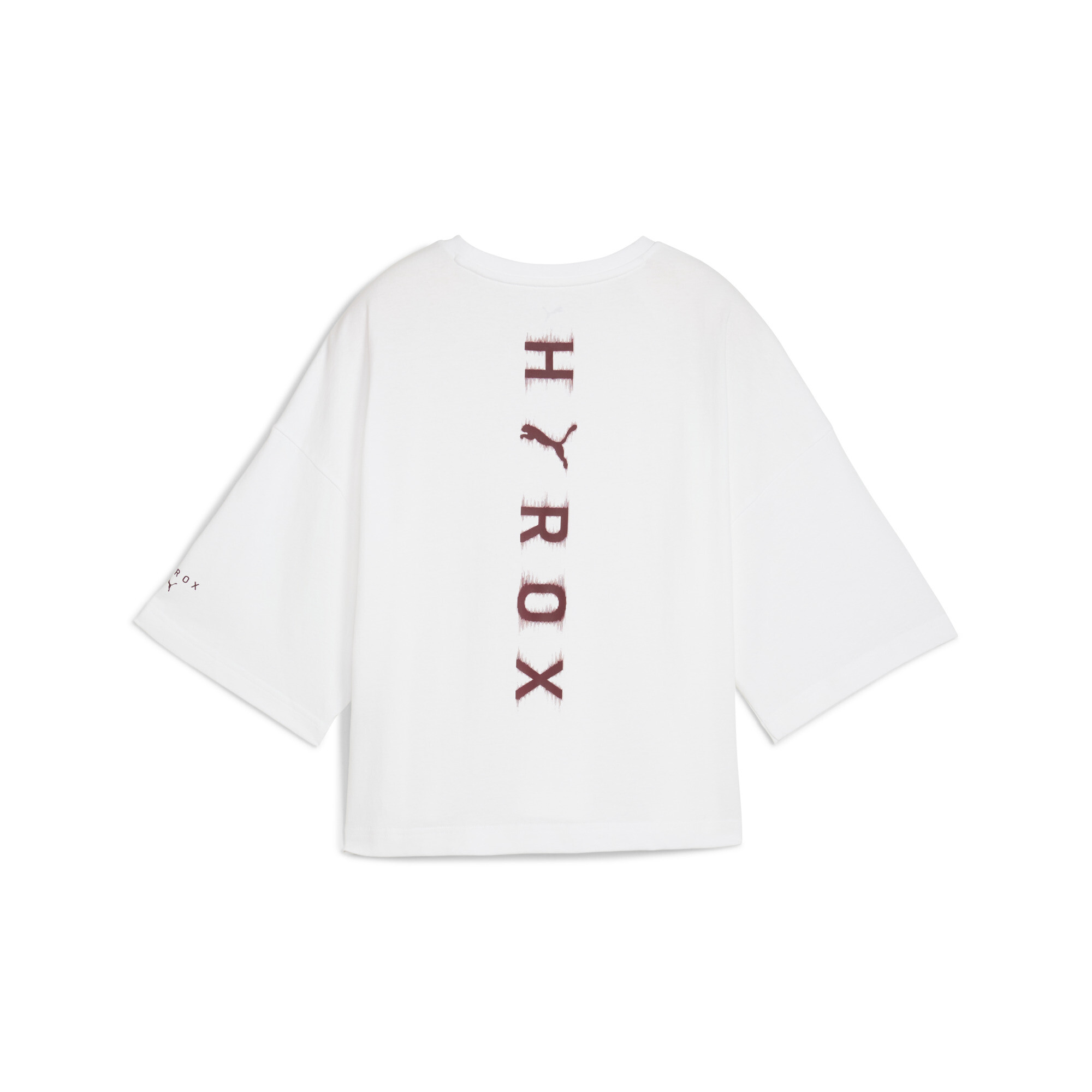 PUMA x HYROX kort Lifestyle-T-shirt voor Dames, Wit, Maat XXL thumbnail 2