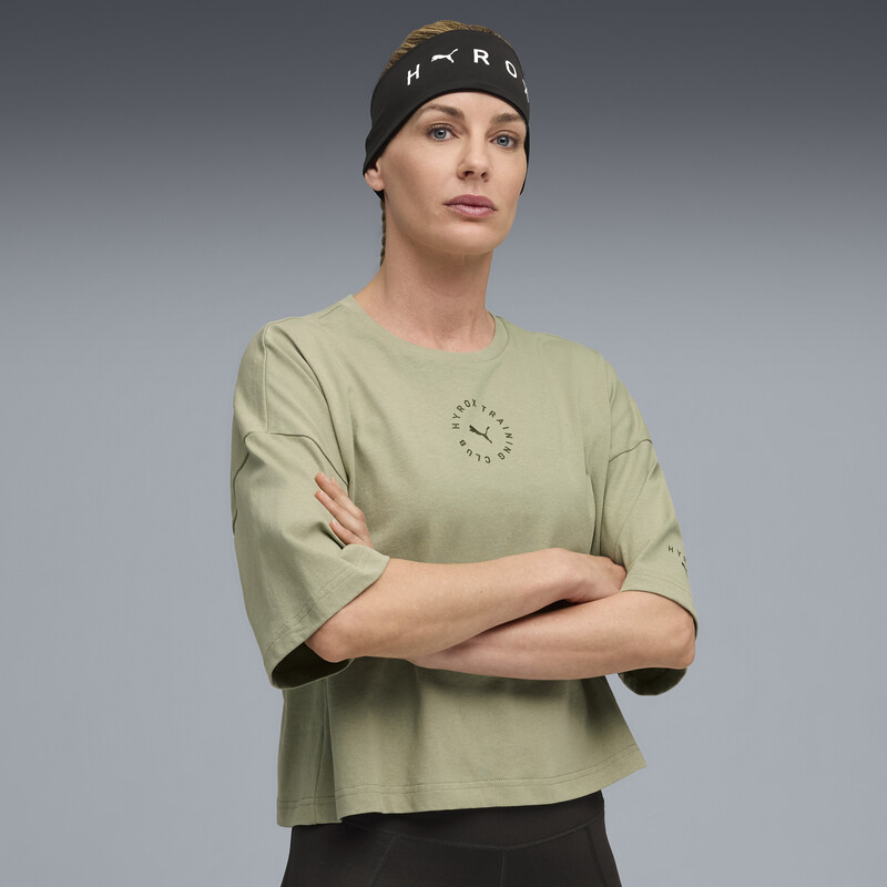 

Women's PUMA X HYROX Oversized Crop Cotton Tee