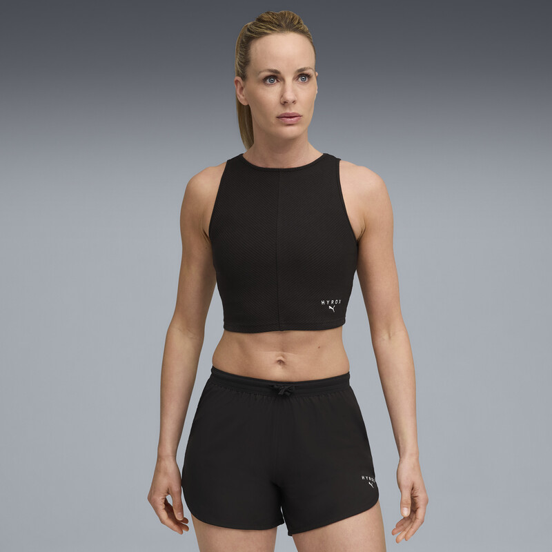 Women's PUMA X HYROX Women’s Sweat-Wicking Rib Crop Tank