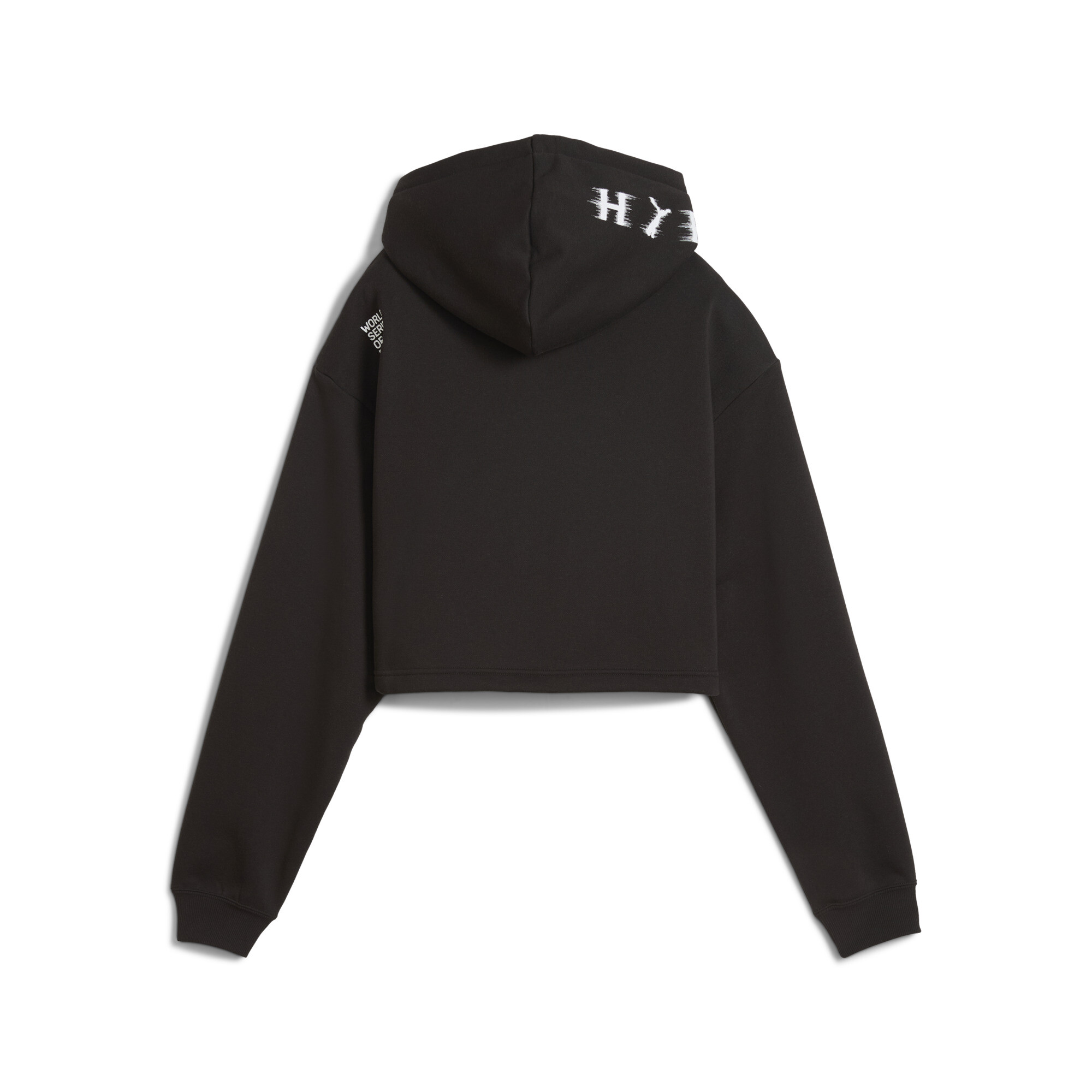 PUMA x HYROX hoodie van zware kwaliteit voor Dames, Zwart, Maat XL thumbnail 2