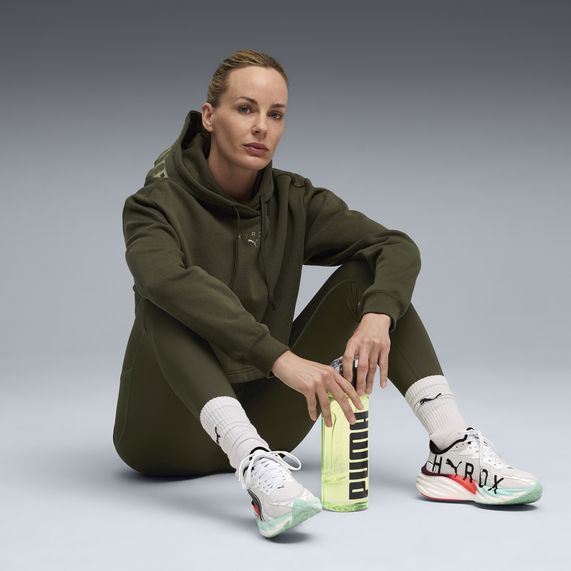 PUMA x HYROX hoodie van zware kwaliteit voor Dames, Maat XL thumbnail 4