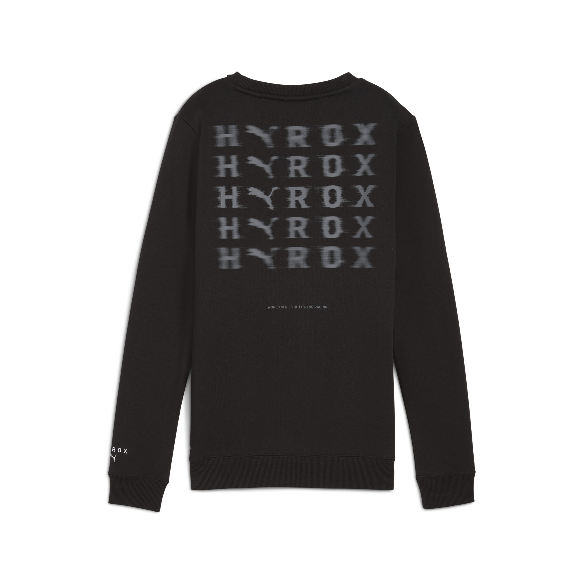 PUMA x HYROX Heavyweight top met ronde hals voor Dames, Zwart, Maat XXL thumbnail 2