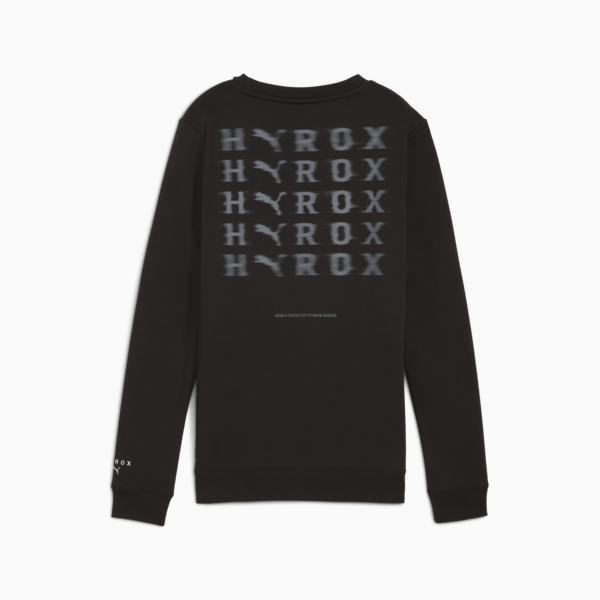 PUMA x HYROX Heavyweight Crew Women, PUMA Black, large-ZAF