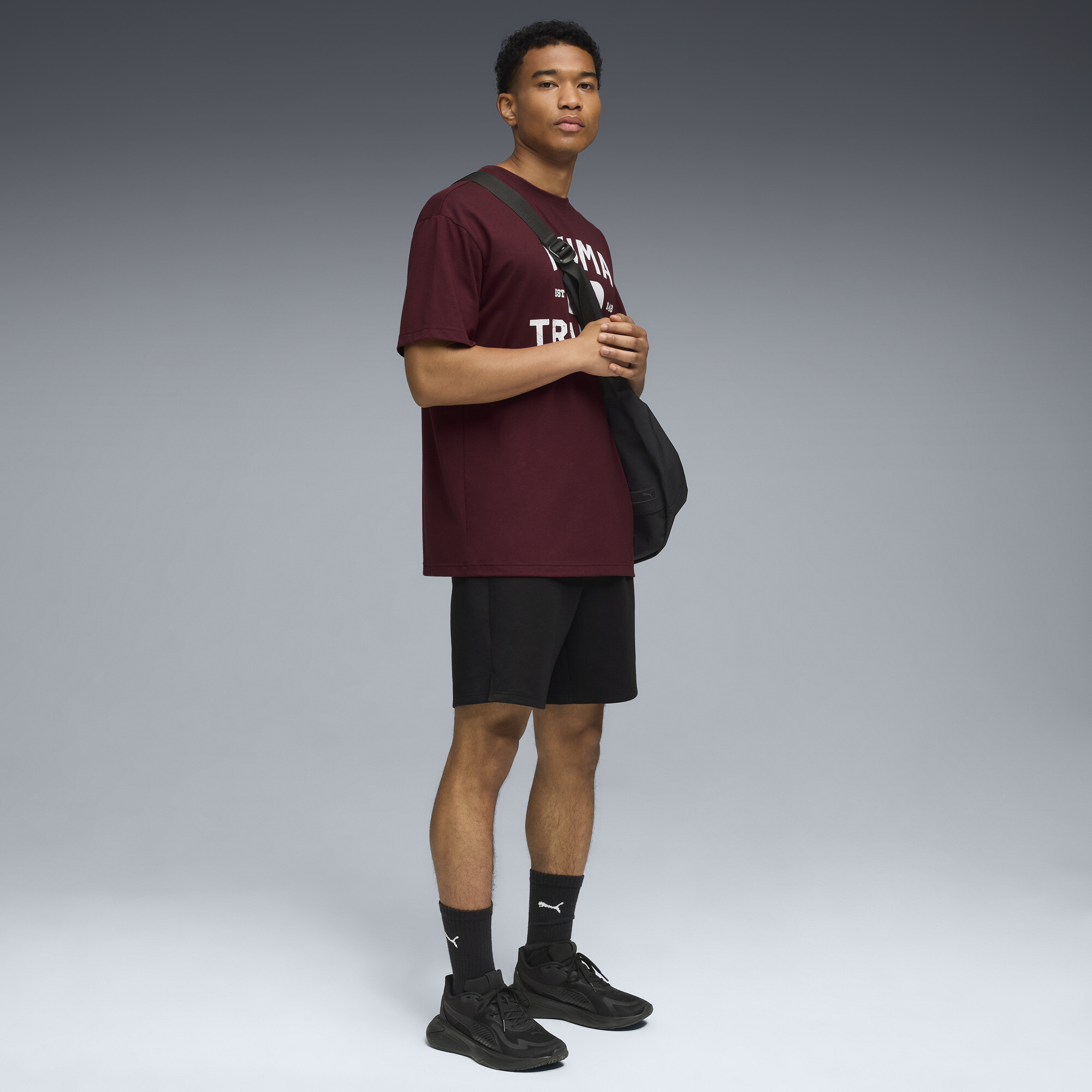 PUMA CLOUDSPUN trainingsshort voor Heren, Zwart, Maat XL thumbnail 2