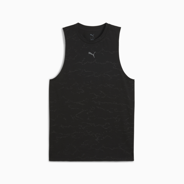 Musculosa de entrenamiento CLOUDSPUN para hombre, PUMA Black, large-ARG