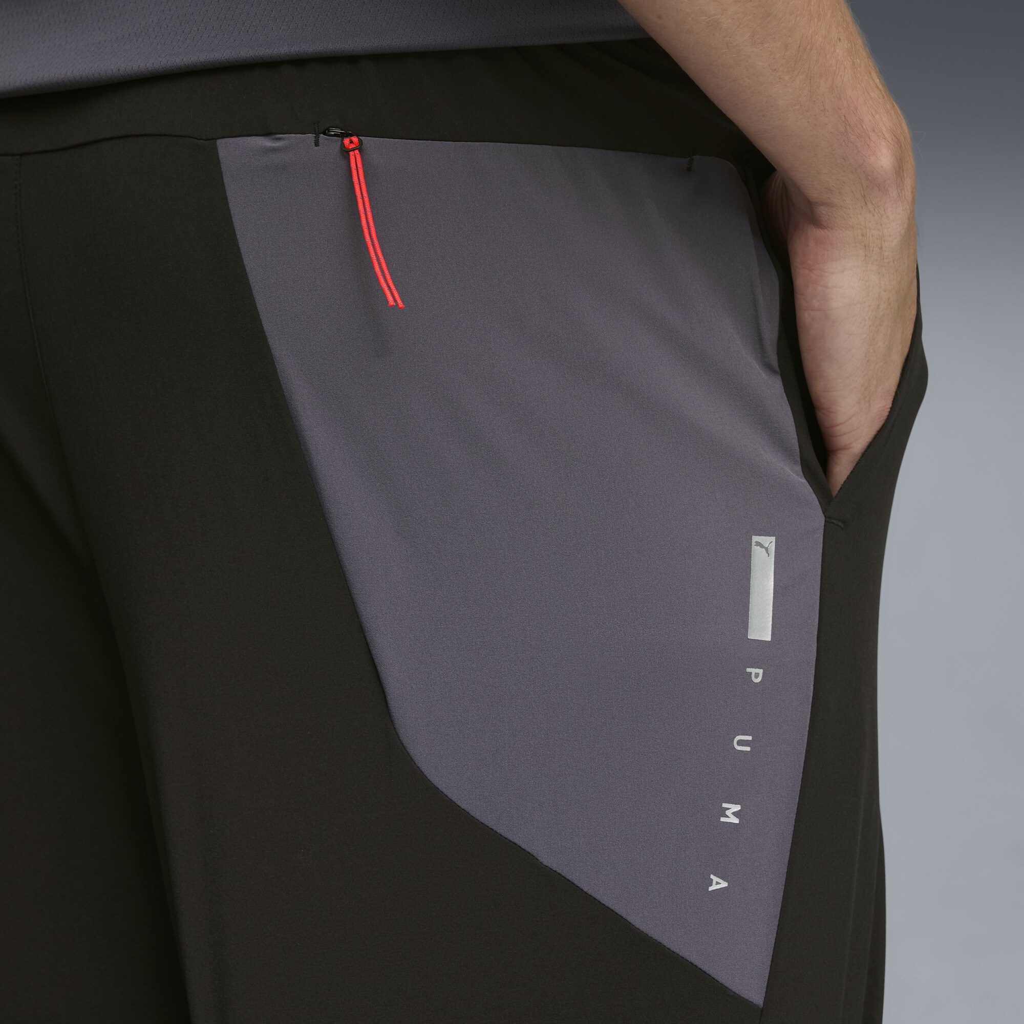 PUMA FLEX STRETCH 7"geweven trainingsshort voor Heren, Zwart, Maat L thumbnail 2