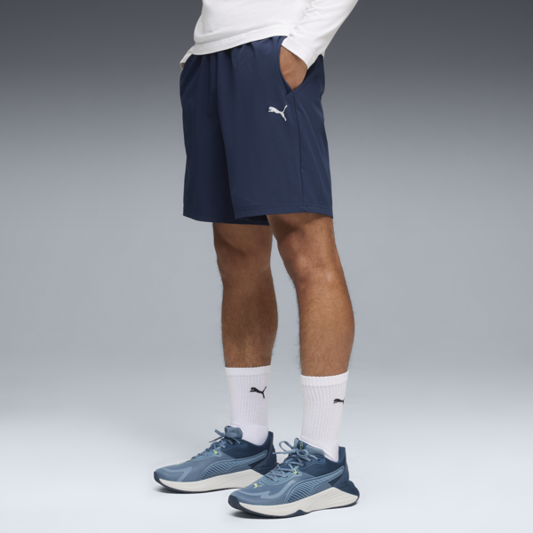 Shorts de entrenamiento FLEX STRETCH para hombre, Club Navy, large-ARG