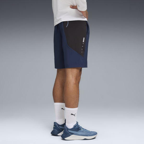 Shorts de entrenamiento FLEX STRETCH para hombre, Club Navy, large-ARG