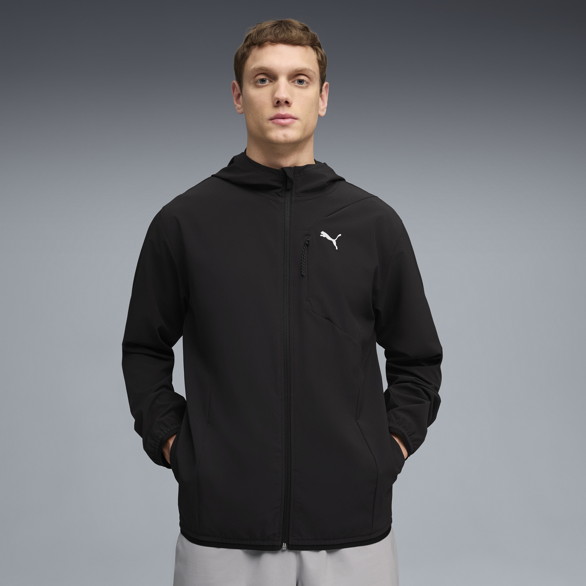 Куртка FLEX STRETCH Woven Training Jacket Men | Цвет: Черный