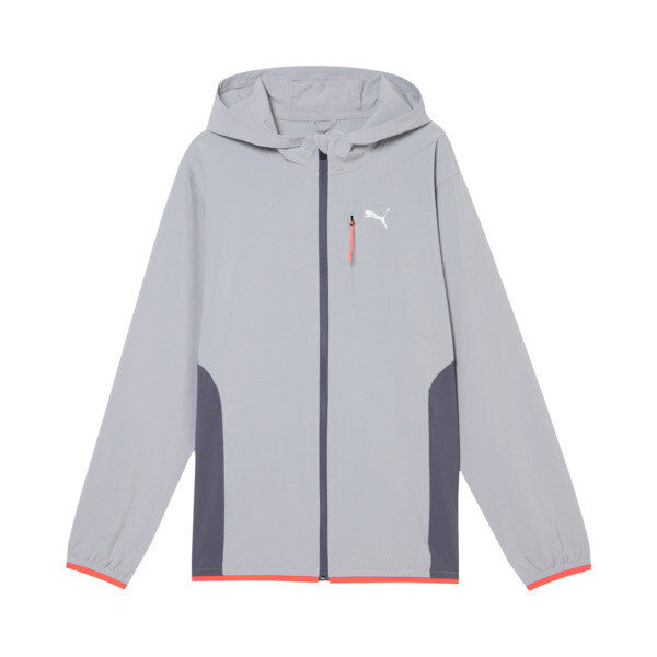 Campera PUMA de entrenamiento FLEX STRETCH para Hombre En Gris Echo