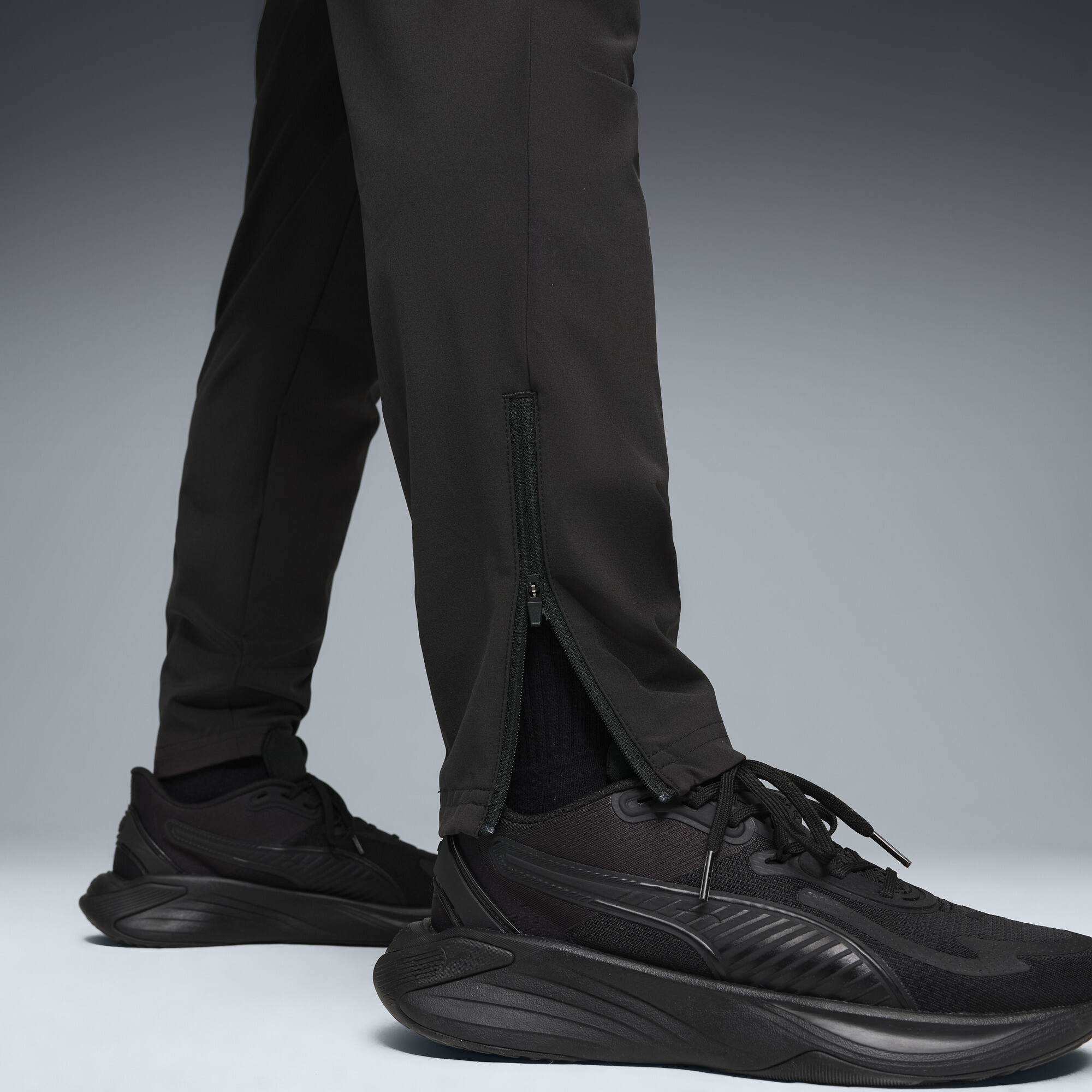 PUMA FLEX STRETCH geweven trainingsbroek voor Heren, Zwart, Maat XXL thumbnail 5