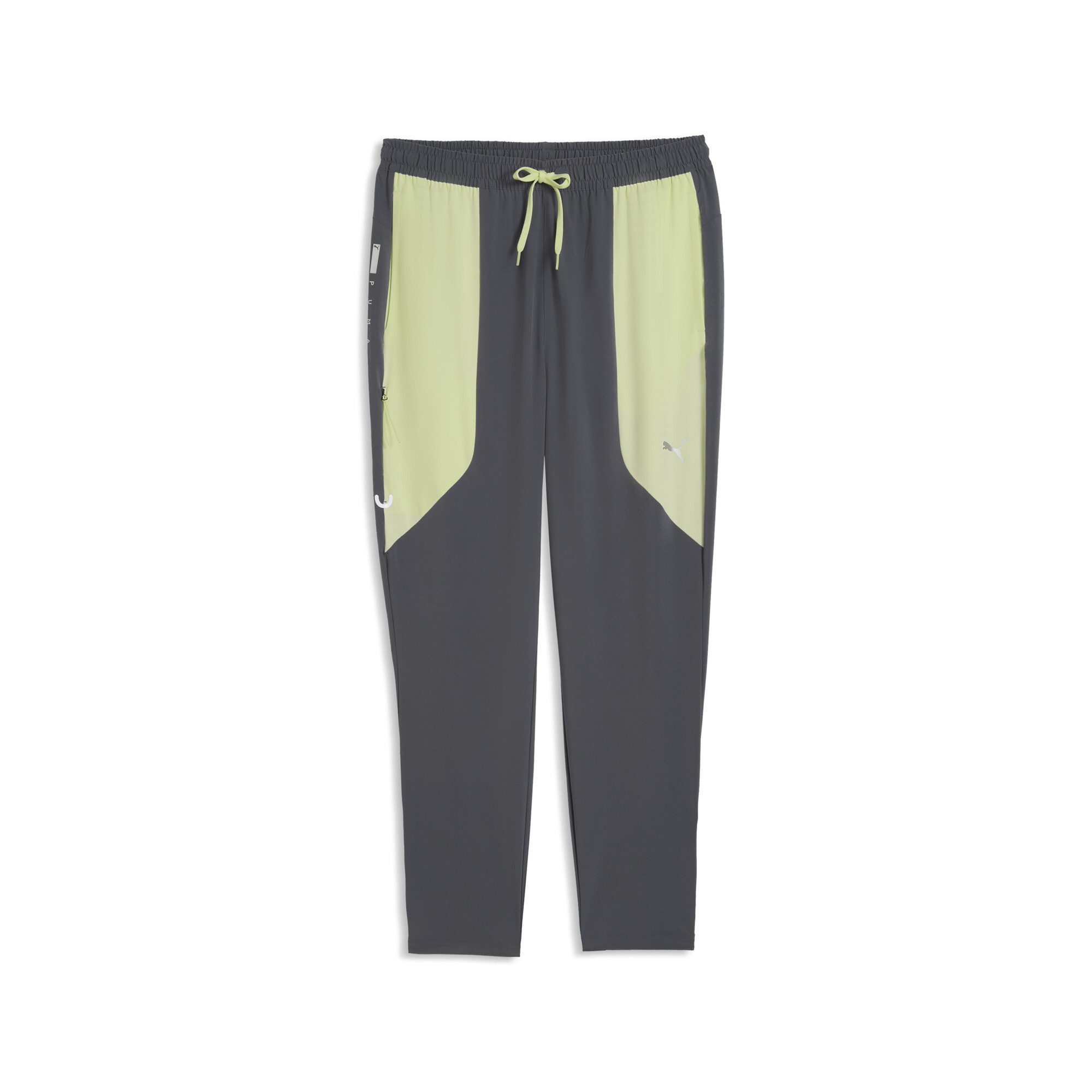PUMA FLEX STRETCH geweven trainingsbroek voor Heren, Grijs, Maat S