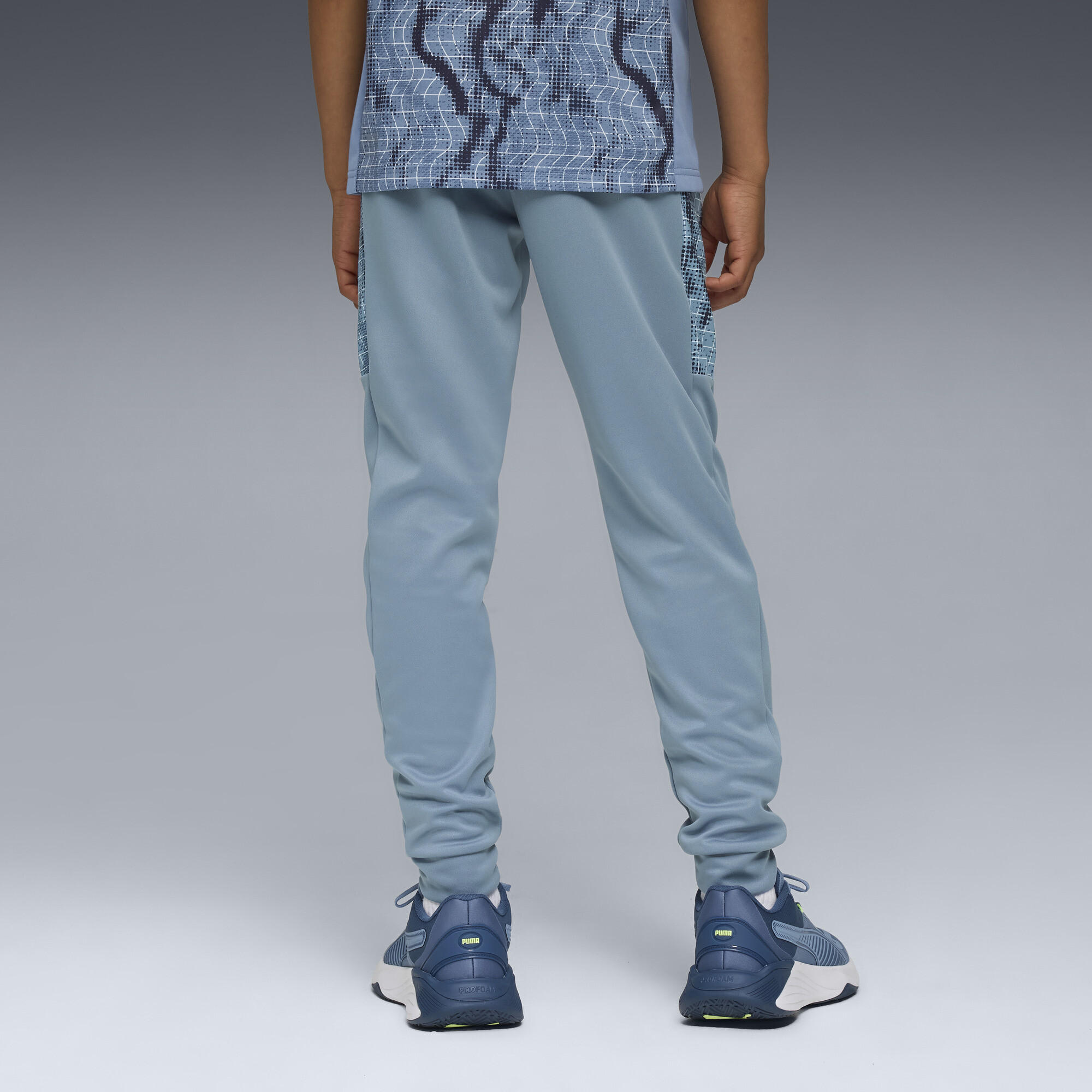 PUMA TRAIN ALL DAY Essentials polyblend-broek voor Heren, Blauw, Maat 11-12Y thumbnail 3