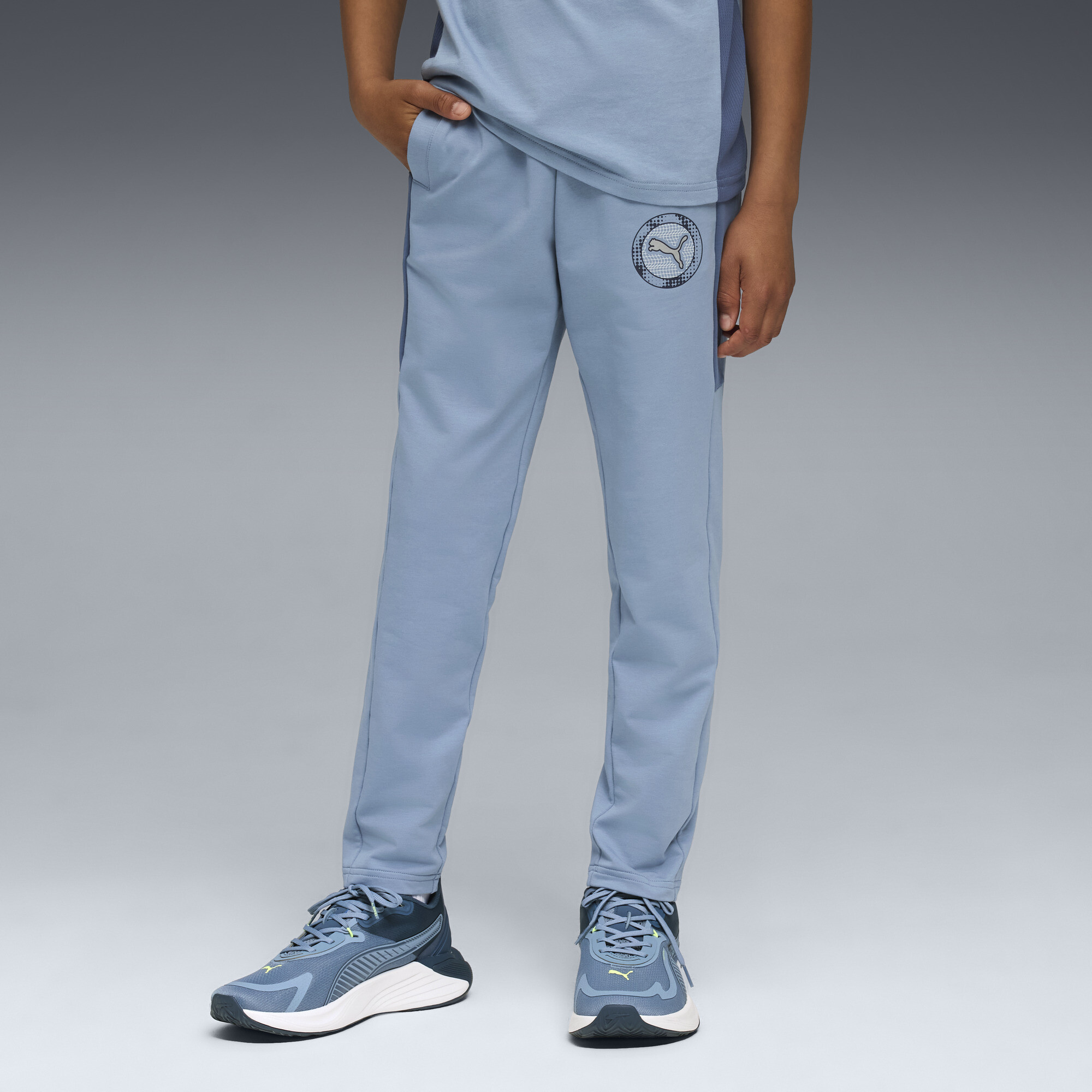 Puma Active Sports Big Kids' Pants In Blue