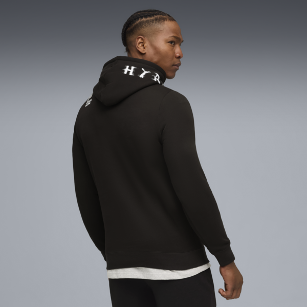 PUMA x HYROX Heavyweight Hoodie Men, PUMA Black, large-MEX