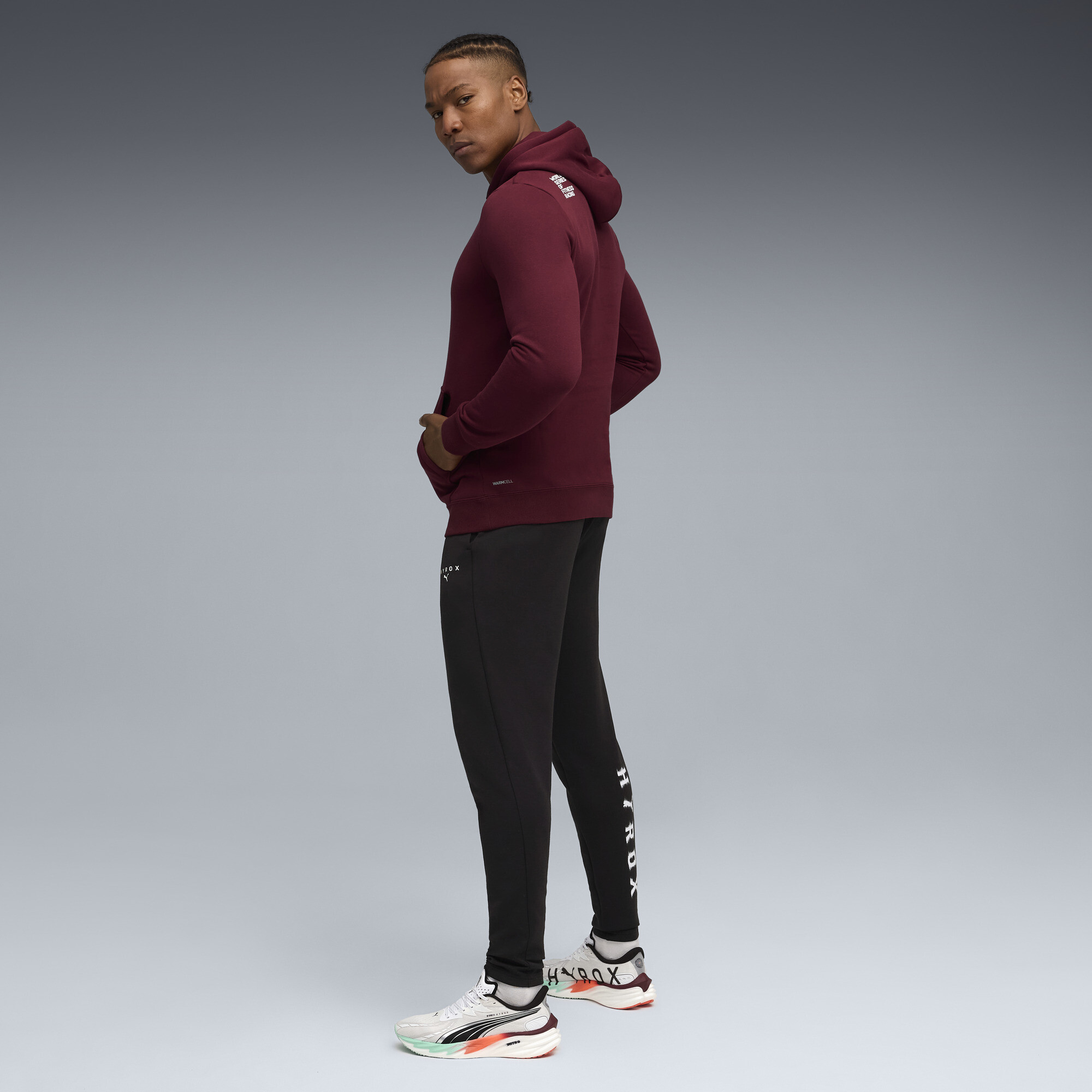 PUMA x HYROX Heavyweight hoodie voor Heren, Maat M thumbnail 4