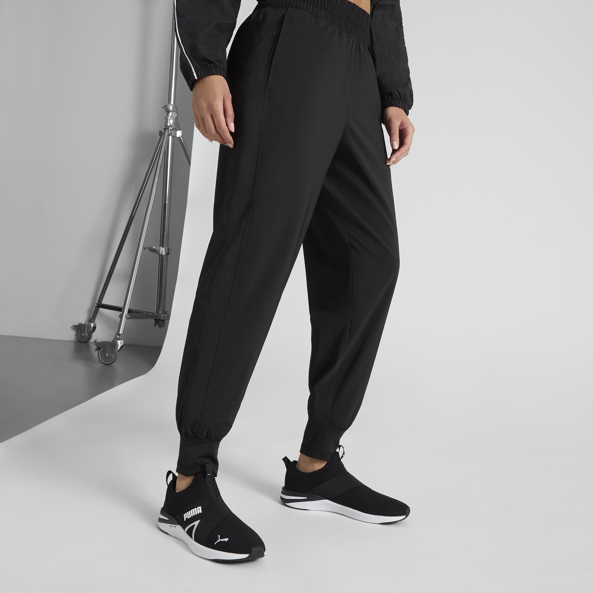 PUMA Training Favorites Women's High Waist Pants in Black, Size XL