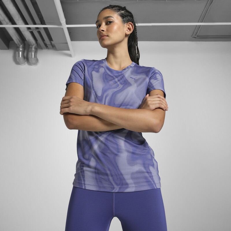 

Women's PUMA Cloudspun Ultra-Soft Printed Training T-shirt