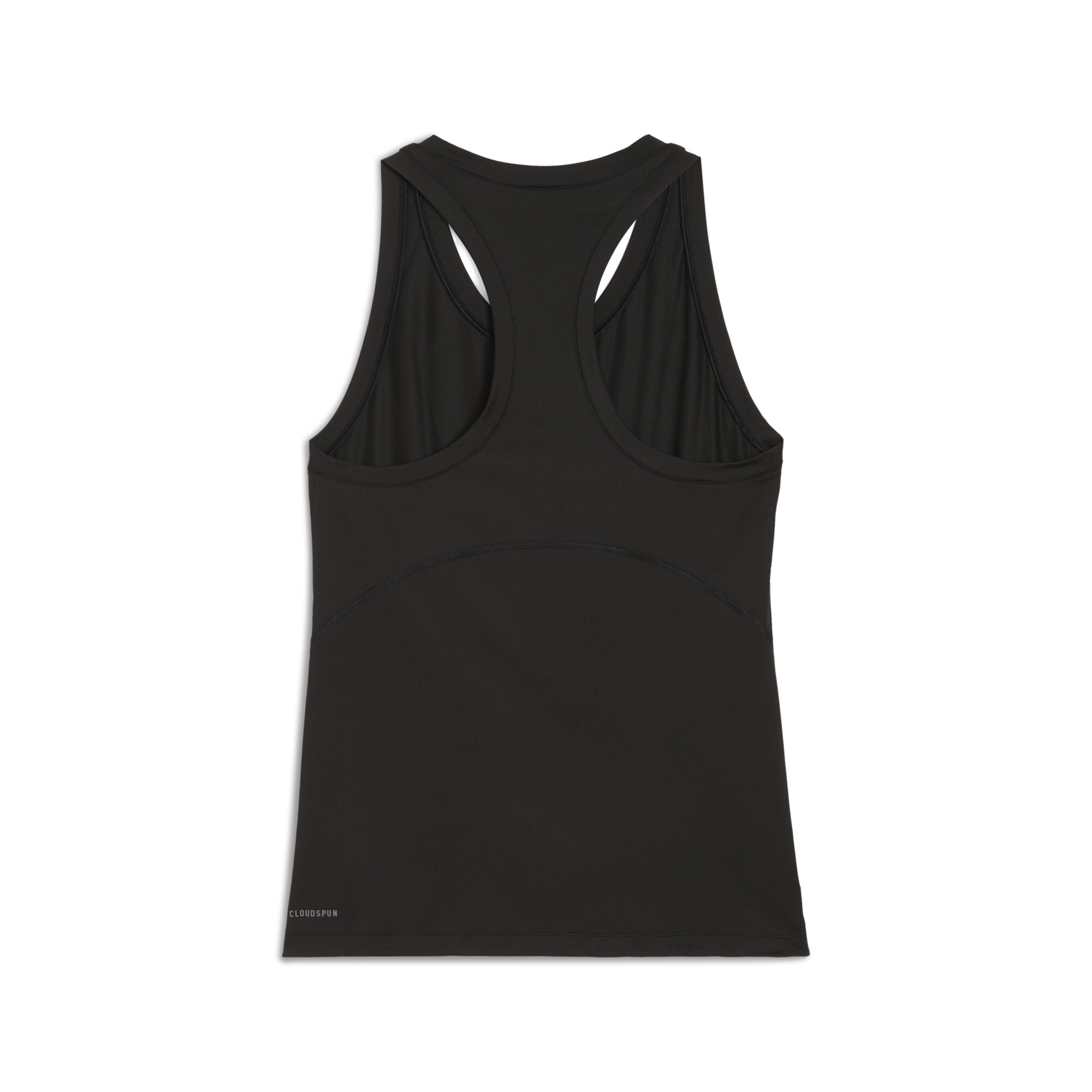 PUMA CLOUDSPUN tanktop met racerback voor Dames, Zwart, Maat L thumbnail 2
