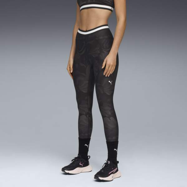 Calzas tiro alto PUMA STRONG para mujer, PUMA Black, large-ARG