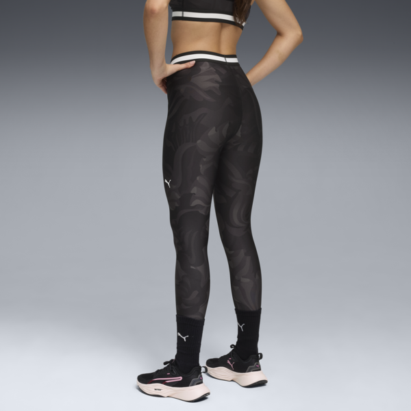 Calzas tiro alto PUMA STRONG para mujer, PUMA Black, large-ARG
