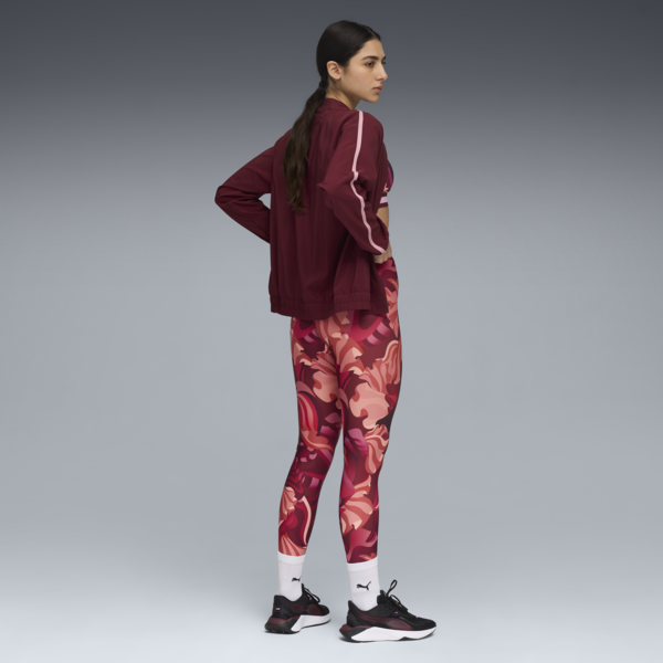 Calzas tiro alto PUMA STRONG para mujer, Ruby Shimmer, large-ARG