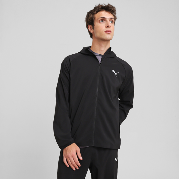 Campera Run Favorite Woven para hombre, PUMA Black, large-ARG